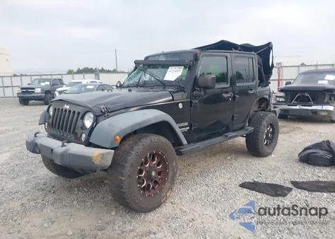 2016 Jeep Wrangler Unlimited Sport from USA, damaged, VIN 1C4BJWDGXGL269728